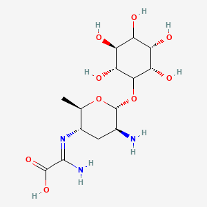 Chemical structure of KASUGAMYCIN