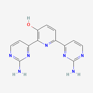Chemical structure of Avotaciclib hydrochloride