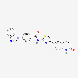 Chemical structure of SRI 37892