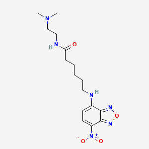 Chemical structure of LysoTracker Yellow HCK 123