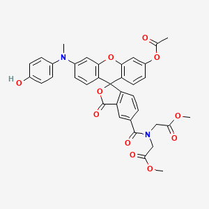 Chemical structure of HKGreen-4I