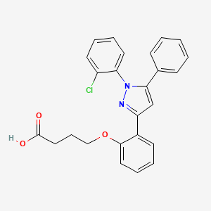 Chemical structure of FABP-IN-2