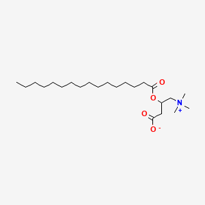 Chemical structure of Palmitoylcarnitine