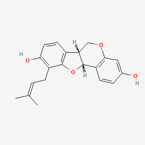 Chemical structure of Phaseollidin