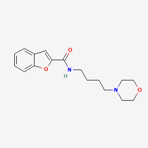 Chemical structure of CL-82198