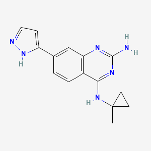 Chemical structure of NLRP3 agonist 1