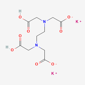 Chemical structure of EDTa-K2