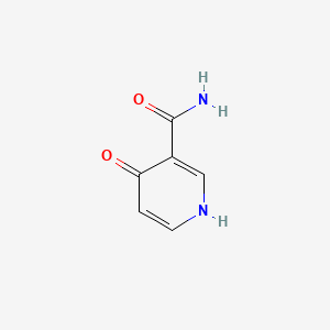 Chemical structure of 4-Hydroxypyridine-3-carboxamide