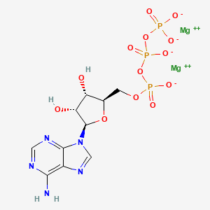 Chemical structure of Adenosine triphosphate magnesium