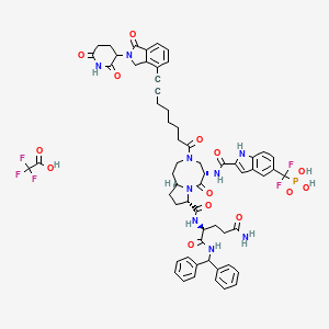 Chemical structure of SD-36 TFA