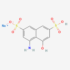 Chemical structure of H acid monosodium salt