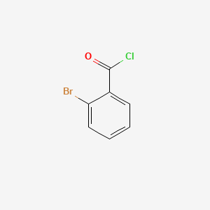 Chemical structure of 2-Bromobenzoyl Chloride