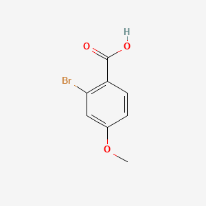 Chemical structure of 2-Bromo-4-methoxybenzoic acid