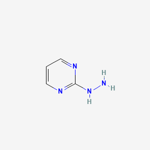 Chemical structure of 2-Hydrazinopyrimidine