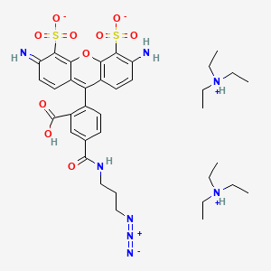 Chemical structure of AF 488 azide