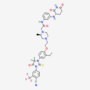 Chemical structure of BMS-986365