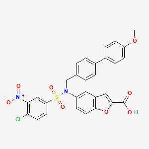 Chemical structure of LYP-IN-4