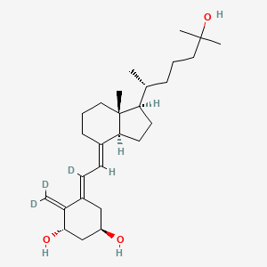Chemical structure of Calcitriol-d3