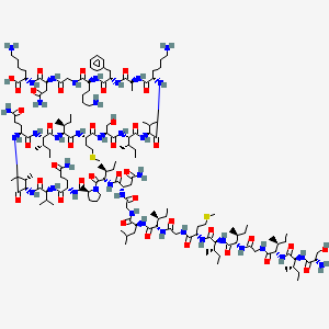 Chemical structure of Candidalysin