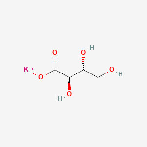 Chemical structure of Erythronic acid potassium