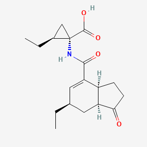 Chemical structure of Coronatine