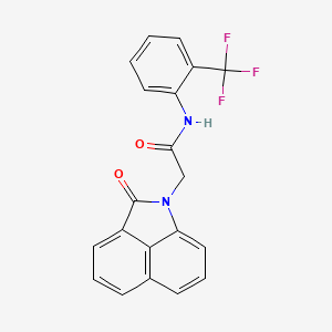 Chemical structure of ZINC00640089