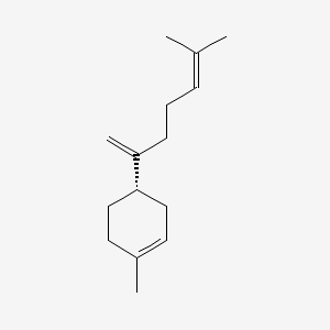 Chemical structure of Beta-Bisabolene
