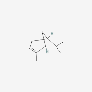 Chemical structure of α-Pinene