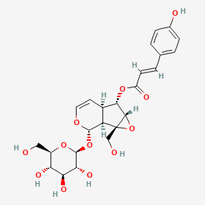 Chemical structure of 2-Acetyl-1,6,8-trihydroxy-3-methylnaphthalene