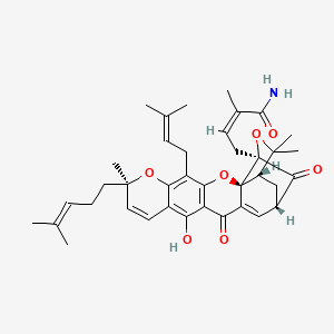 Chemical structure of Gambogic amide