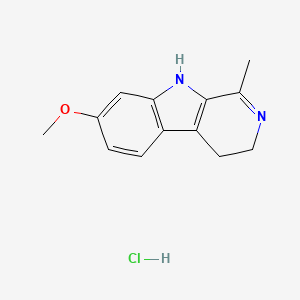 Chemical structure of Harmaline hydrochloride