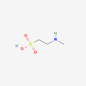 Chemical structure of N-Methyltaurine
