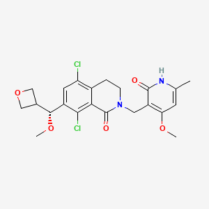 Chemical structure of PF-06821497