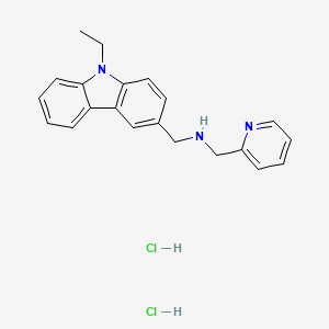 Chemical structure of CMP-5 2HCl
