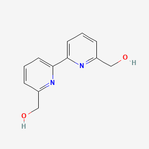Chemical structure of [2,2'-Bipyridine]-6,6'-diyldimethanol