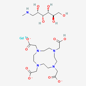 Chemical structure of Gadoterate meglumine