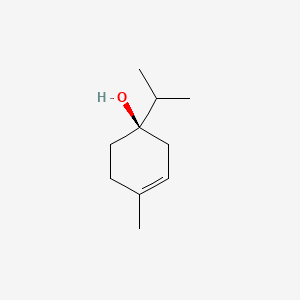 Chemical structure of (-)-Terpinen-4-ol