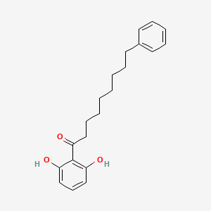 Chemical structure of Malabaricone A