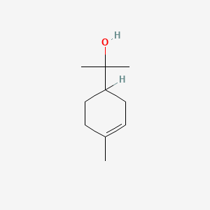 Chemical structure of Terpineol