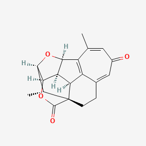 Chemical structure of Harringtonolide