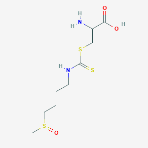 Chemical structure of D,L-Sulforaphane-L-cysteine
