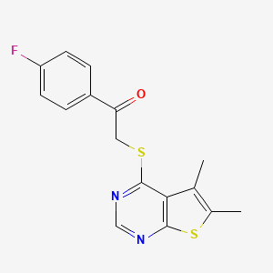 Chemical structure of p38 MAP Kinase Inhibitor Ⅵ