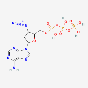 Chemical structure of 3'-Azido-ddATP 100mM Sodium Solution