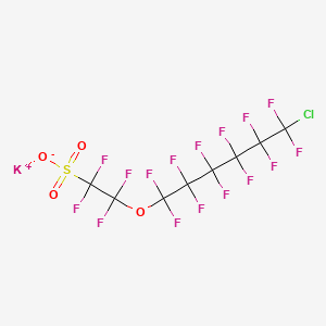 Chemical structure of 6:2 Cl-PFAES