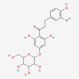 Chemical structure of Sieboldin