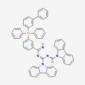 Chemical structure of LAP