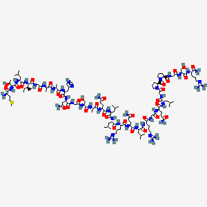 Chemical structure of Orexin B, human acetate