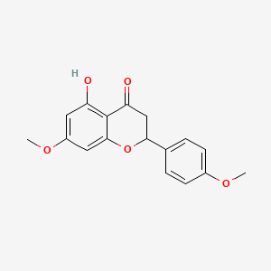 Chemical structure of Naringenin 4′,7-dimethyl ether