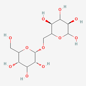 Chemical structure of 6-O-α-D-Mannopyranosyl-D-mannose