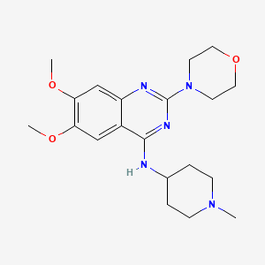 Chemical structure of MS0124
